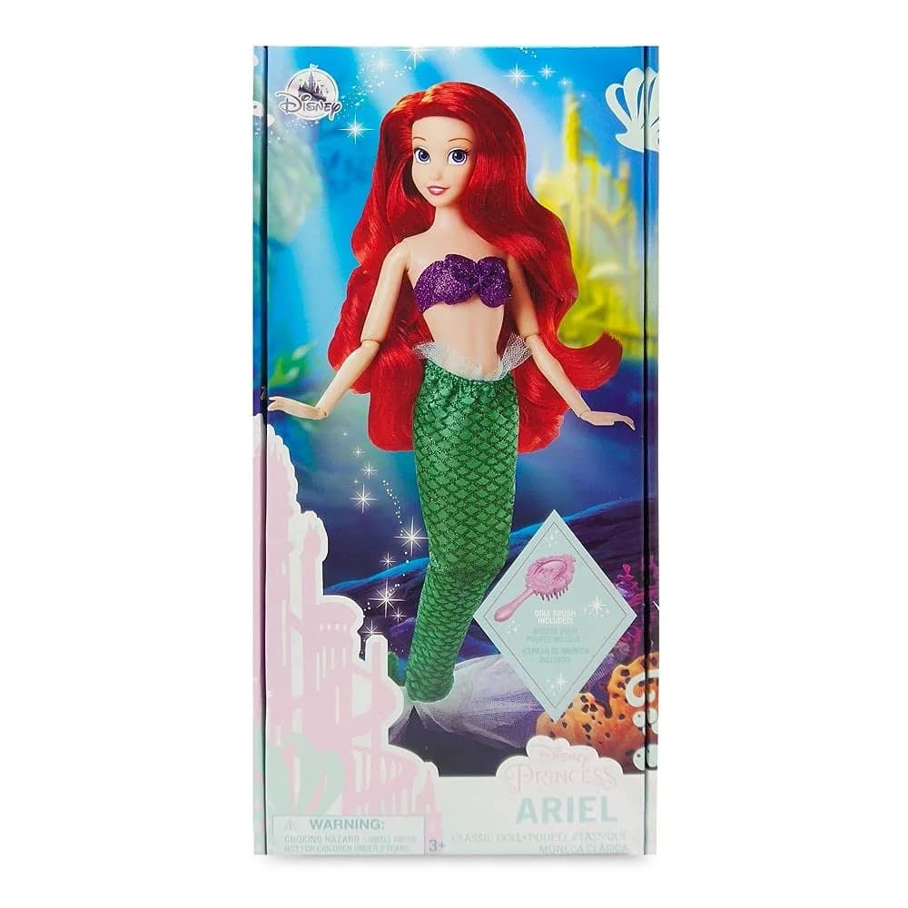 Disney Store Ariel Classic Doll 11.5 Inches (29.2 cm) | Inspired by The Little Mermaid - view 9