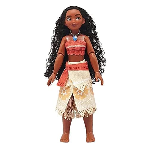 Disney Store Moana Classic Doll 11.5 Inches | Authentic Movie-Inspired Toy with Brush & Necklace thumbnail 5