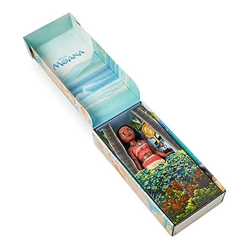 Disney Store Moana Classic Doll 11.5 Inches | Authentic Movie-Inspired Toy with Brush & Necklace thumbnail 3