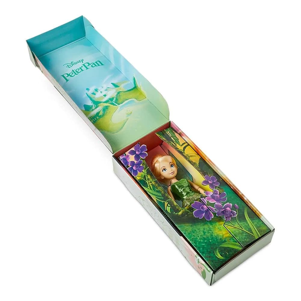Disney Store Tinker Bell Classic Doll 11 Inches | Fully Posable Toy with Brush and Wings - view 3