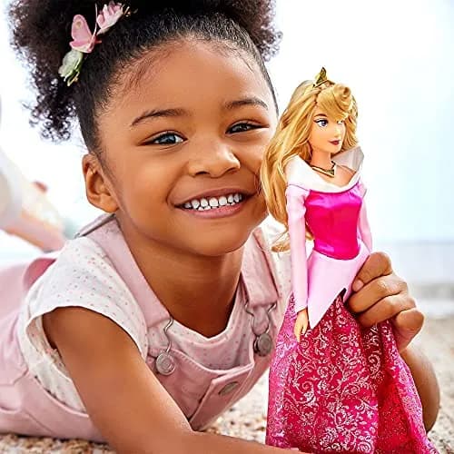 Disney Store Aurora Princess Doll 11 Inches | Fully Posable with Accessories thumbnail 4