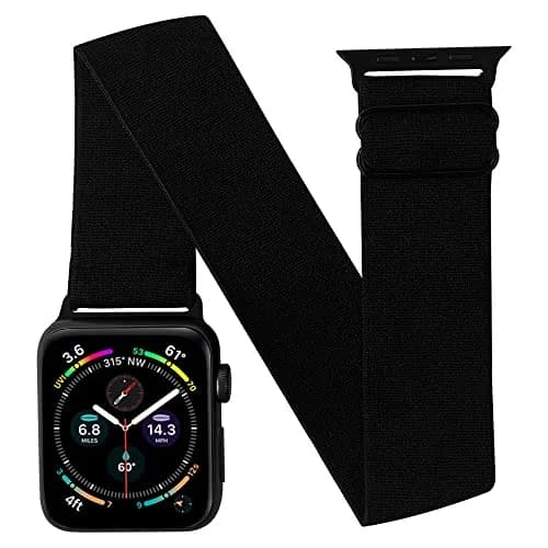IFCASE Elastic Arm/Ankle Band for Apple Watch 40/41/42mm | Breathable Nylon, Secure Buckle thumbnail 5
