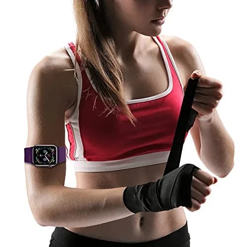 IFCASE Elastic Arm/Ankle Band for Apple Watch 40/41/42mm | Breathable Nylon, Adjustable Fit thumbnail 6