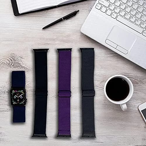 IFCASE Elastic Arm/Ankle Band for Apple Watch 49mm 46mm 45mm 44mm | Breathable Nylon, Adjustable Fit thumbnail 7