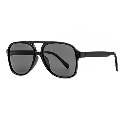 NIDOVIX Polarized Classic Vintage Aviator Sunglasses for Men Women 58mm Lens Width | UV400 Protection thumbnail 1