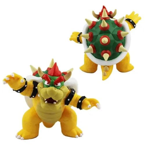 Character Options Super Mario Bros Bowser Action Figures Collection 4" | Collectible Toy for Kids & Fans thumbnail 1