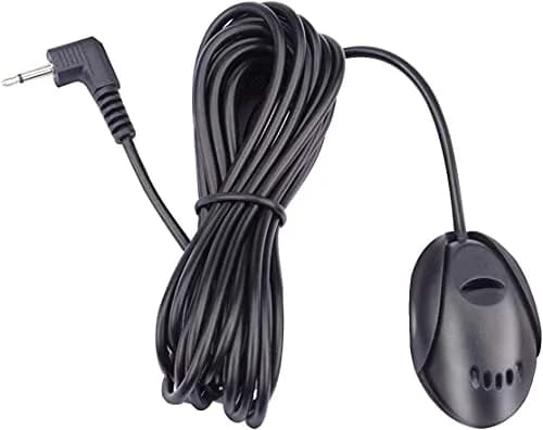 FingerLakes External Microphone Assembly for Car Stereo Receivers with 3.5mm Jack & 3m Cable | Omnidirectional Voice Capture thumbnail 1