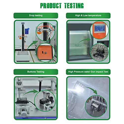 YOOREAL Digital Inductive Tach Hour Meter, RPM Gauge Meter Tachometer with Resettable Hours & Maintenance Timer | 0-20000 RPM, 99999 Hours thumbnail 6