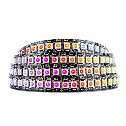 SEZO WS2812B ECO LED Strip Light 3.3FT 144LEDs/m Individually Addressable | Full Color RGB Dream Lighting thumbnail 1