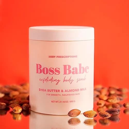 Body Prescriptions Shea Butter & Almond Milk Exfoliating Body Scrub 21.1 Oz | Nourishing & Smooth Skin thumbnail 2