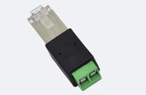 Taidacent RJ45 to RS485 Converter - Industrial Grade, -40~85°C | Ethernet to Serial Adapter for PLC & Sensors thumbnail 1
