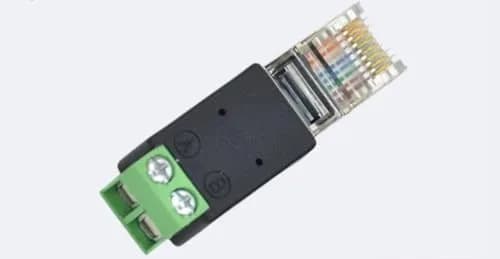 Taidacent RJ45 to RS485 Converter 1 Pack - Industrial Grade, -40~85°C | Ethernet to Serial Adapter thumbnail 2