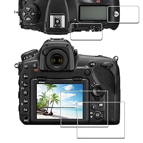 iDaPro Tempered Glass Screen Protector for Nikon D850 LCD & Top Screen | 9H Hardness, Anti-Glare, Bubble-Free Installation thumbnail 1