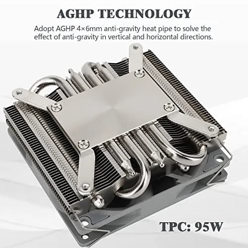 Thermalright AXP90 X36 Low Profile ITX CPU Cooler 36mm Height | Compatible with AMD AM4 AM5 Intel LGA1700 1200 115X thumbnail 2