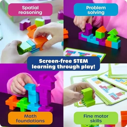 Learning Resources STEM Explorers Brainometry 3D Puzzle Game 299g (0.65lb) | Educational STEM Toy for Kids 5+ thumbnail 5