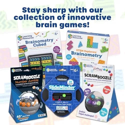 Learning Resources STEM Explorers Brainometry 3D Puzzle Game 299g (0.65lb) | Educational STEM Toy for Kids 5+ thumbnail 7