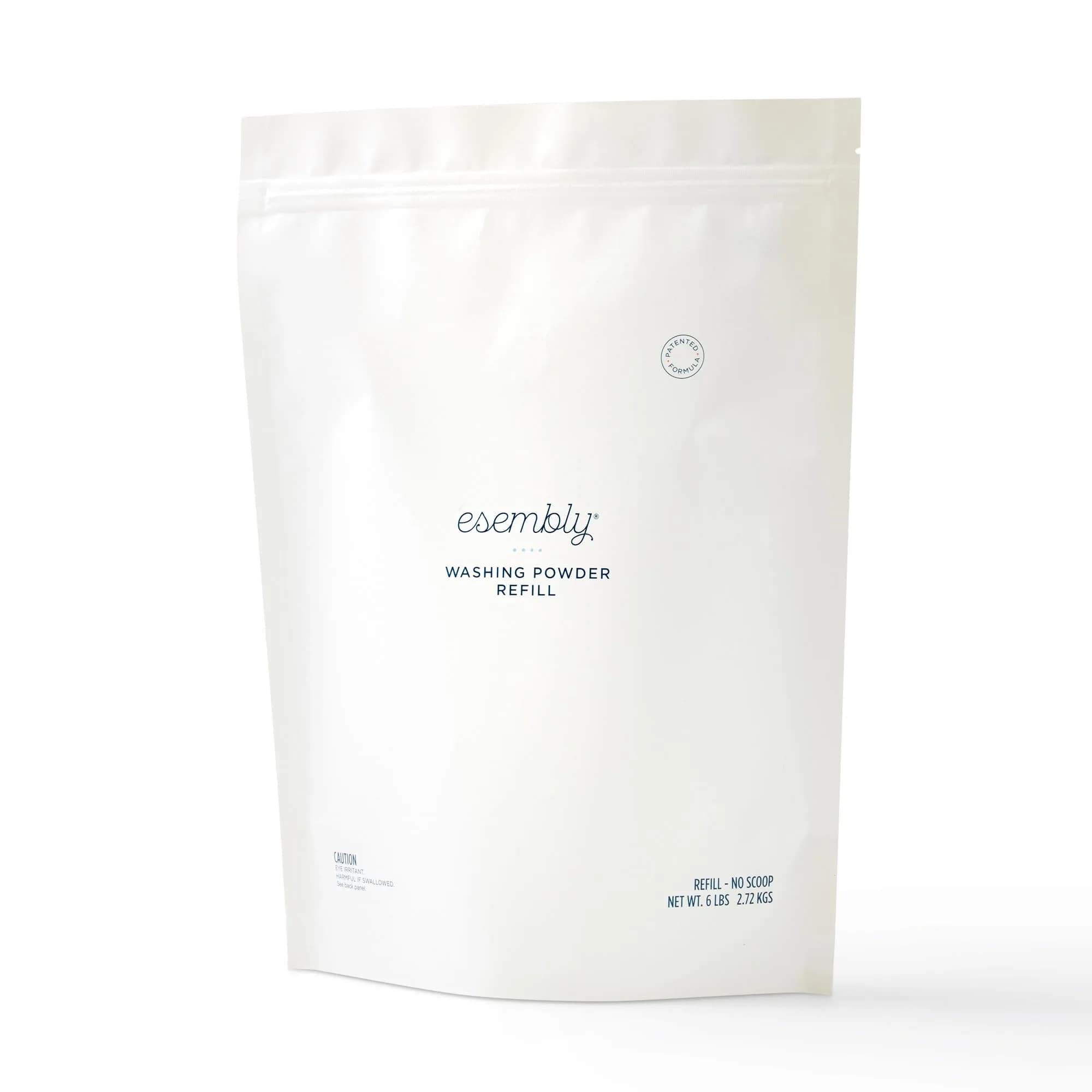 Esembly Laundry Washing Powder 6lbs Refill Bag | Fragrance-Free, Earth-Friendly, Gentle for Baby & Planet — Washing Powder