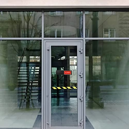 LoYinLo Open Closed Sign 7x2 inches | Sliding Door Indicator for Business & Office thumbnail 6