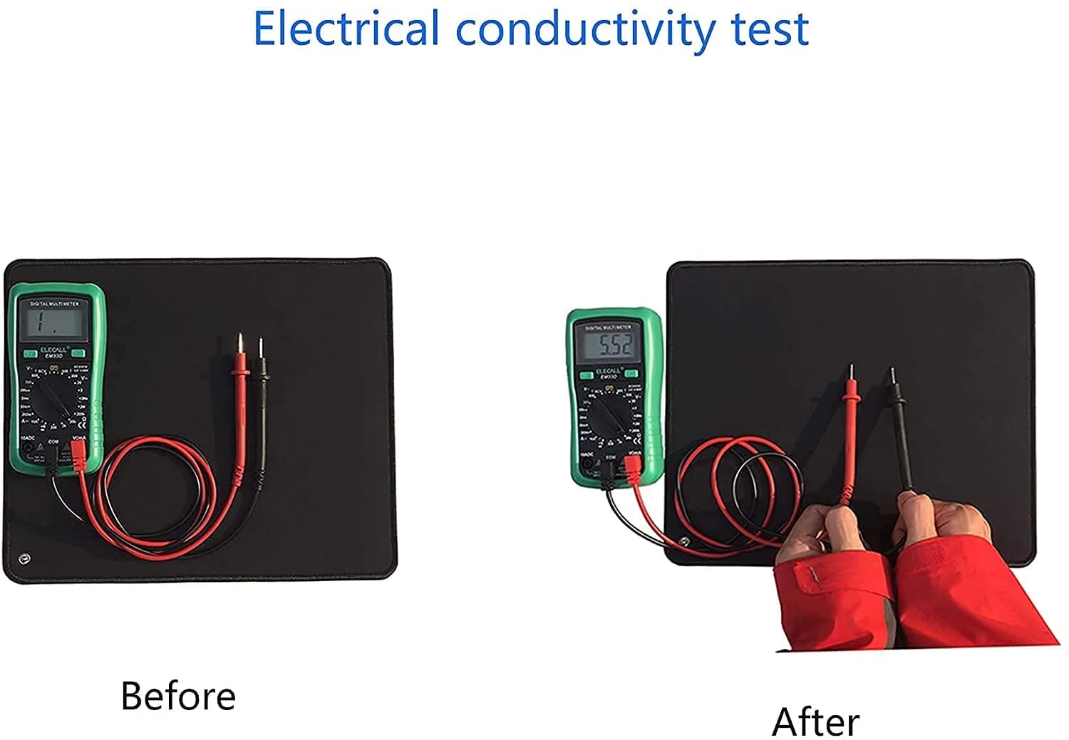NIULAFR Grounding Mat 100 cm (39 in) with 4.57 m (15 ft) Cord | Connect to Earth for Energy & Pain Relief - view 6