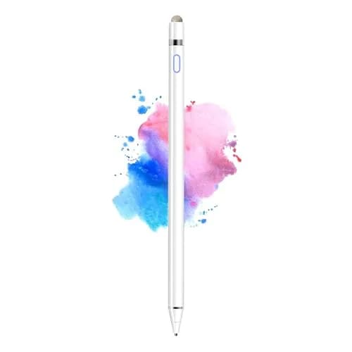 CMARS Stylus Pen for iPad/iPhone/Switch | Rechargeable Touchscreen Pen, White thumbnail 1