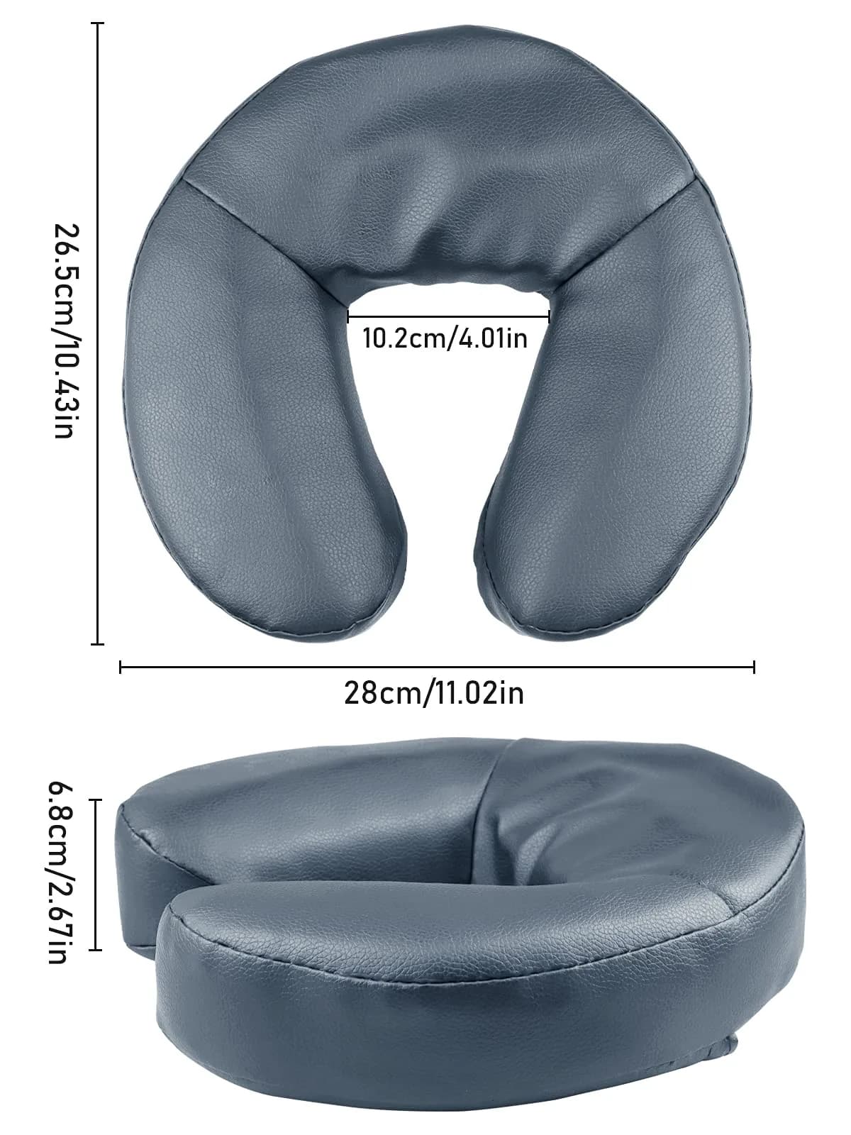 Kalolary Royal Blue Massage Face Cradle Cushion for Massage Tables - view 2