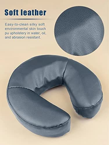 Kalolary U-Shaped Memory Foam Massage Face Cradle Cushion for Tables & Chairs | 29cm x 29cm (11.5" x 11.5") thumbnail 3
