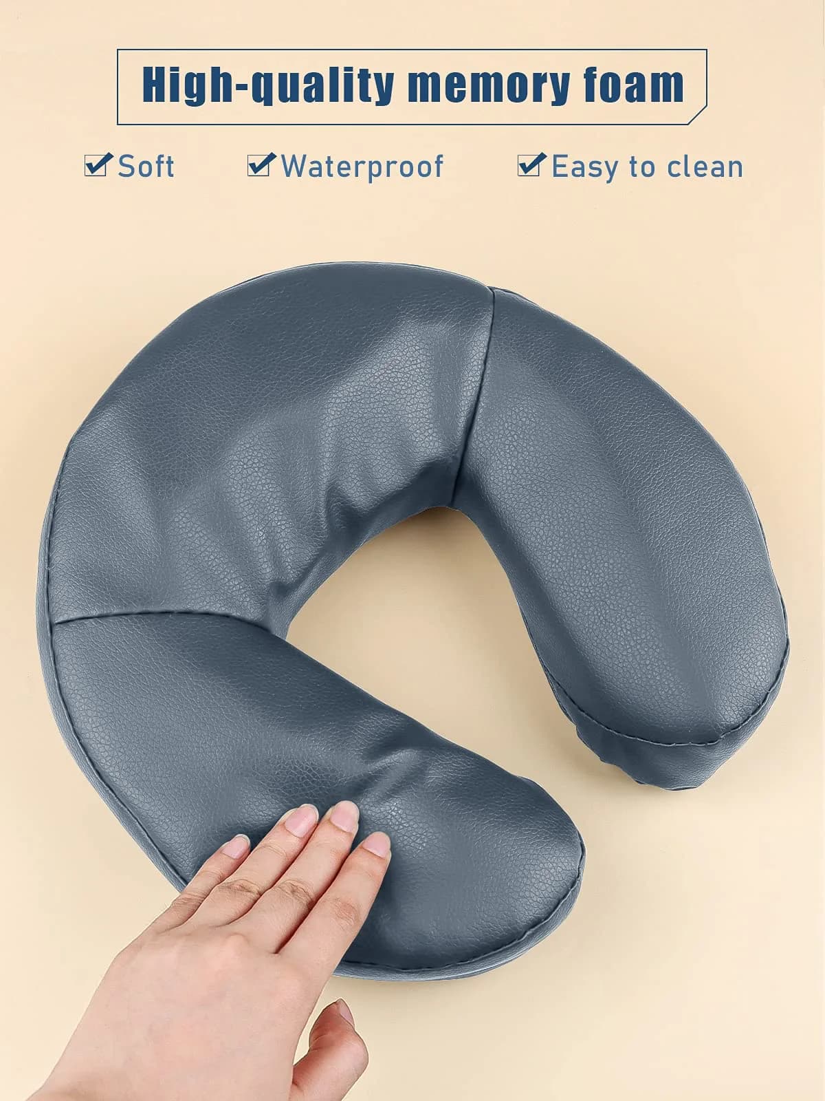Kalolary Royal Blue Massage Face Cradle Cushion for Massage Tables - view 4
