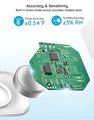 Govee Smart Bluetooth Thermometer Hygrometer 2 Pack | Real-time Monitoring & Alerts thumbnail 2