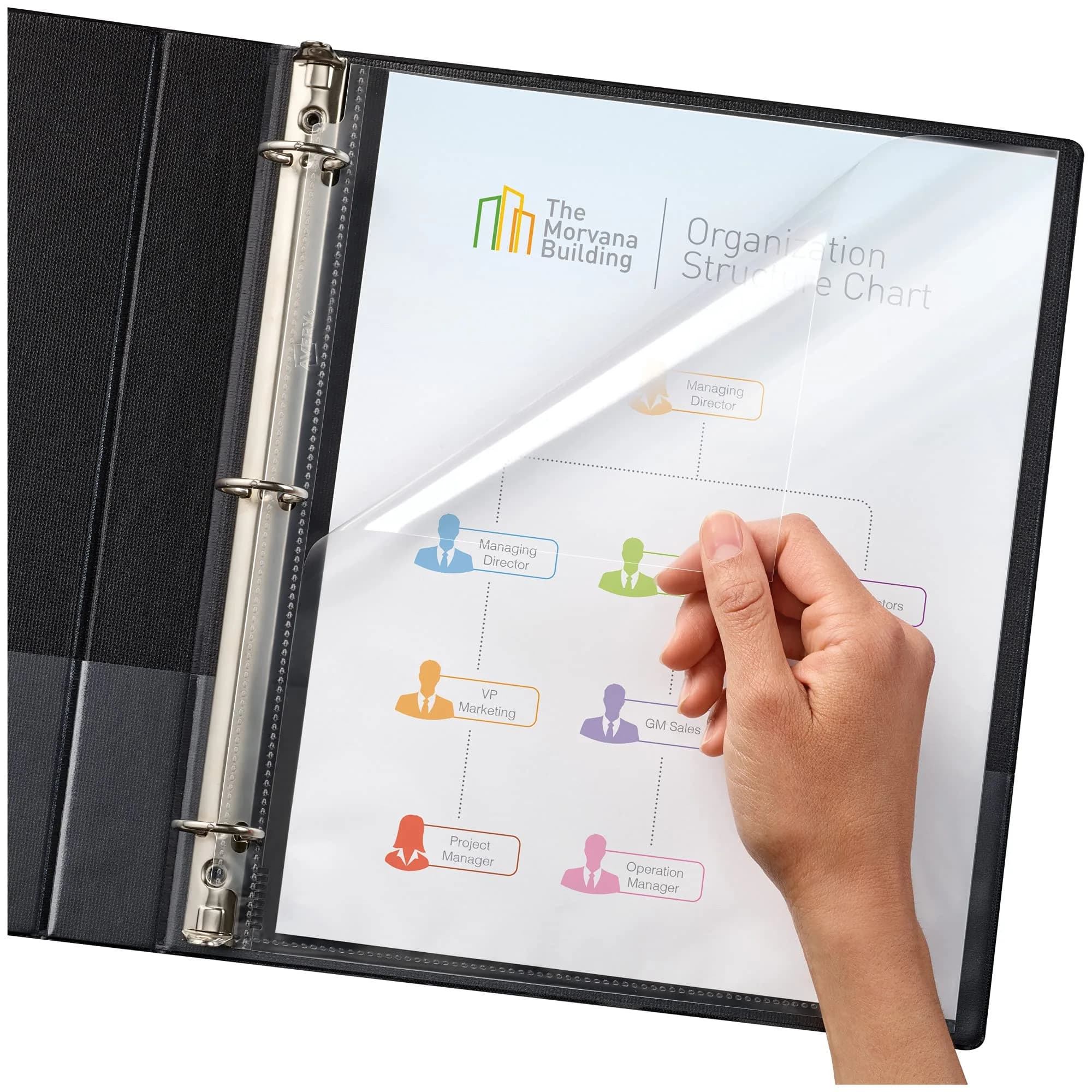 Avery Diamond Clear Page Protectors for 3 Ring Binders, 10 Document Protectors Per Pack, 40 Total (4-Pack) | Heavy Duty Letter Size - view 6