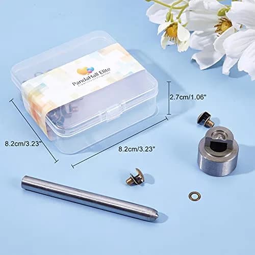 PH PandaHall Shoe Repair Kit Brass Shoe Eyelets & Buckles | Outdoor Hiking & Climbing Accessories thumbnail 8