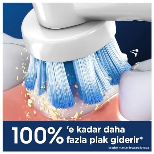 Oral-B Pro Sensitive Clean Electric Toothbrush Head, X-Shaped & Extra Soft Bristles, Pack of 6 | Gentle Plaque Removal thumbnail 3