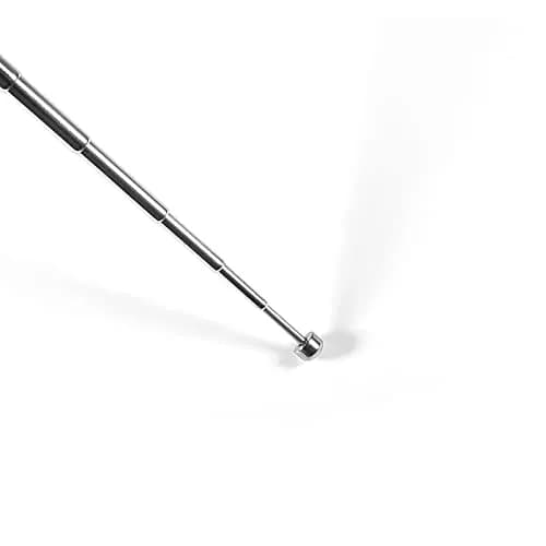 AEDIKO Telescopic FM Antenna 75 Ohm F-Type Male Plug with 3 Connectors | Improves Radio Reception thumbnail 7