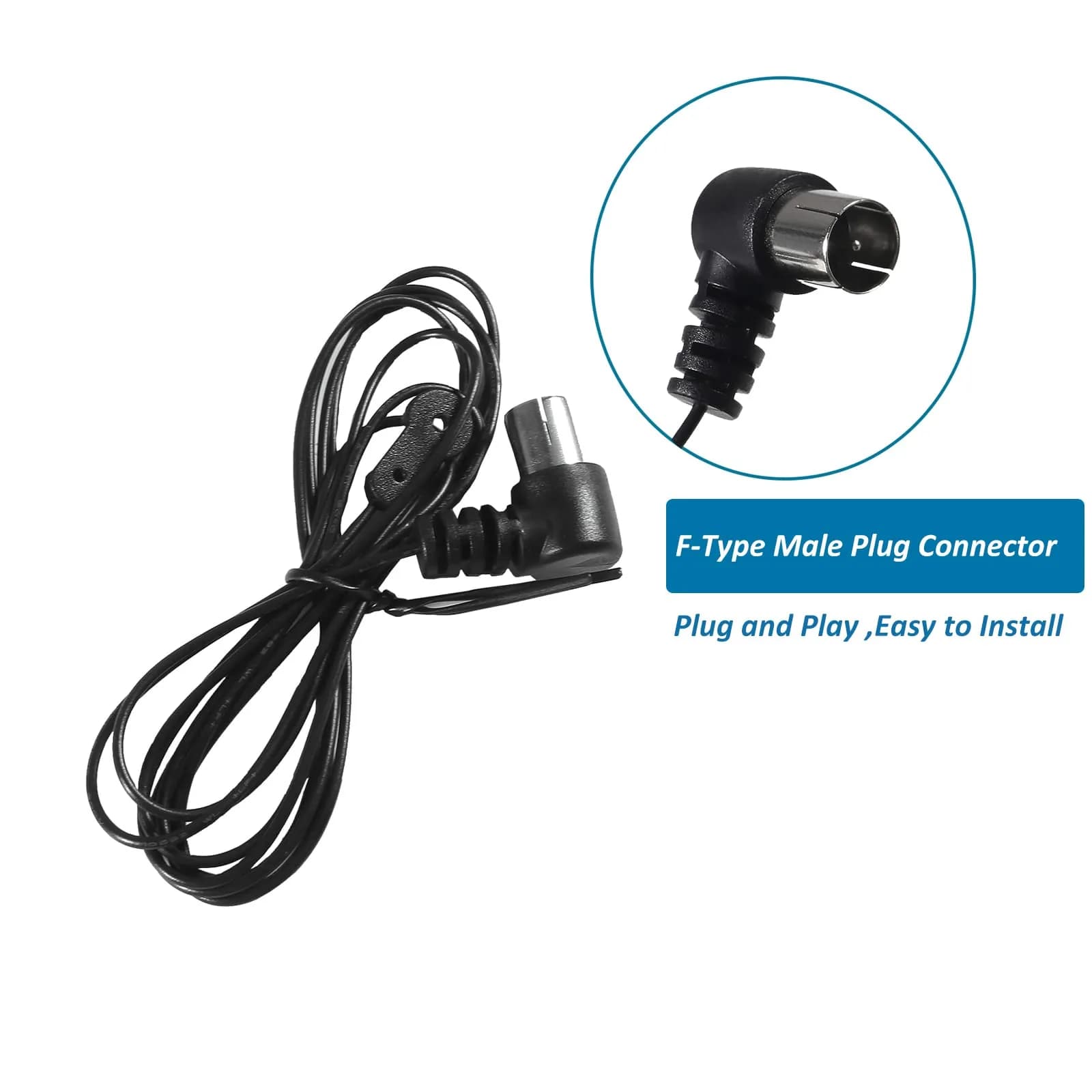AEDIKO FM Antenna for Indoor Stereo Receiver - 1.5m Cable - view 4