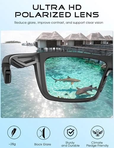 ATTCL Polarized Fishing Sunglasses Men Anti Glare TR90 Wrap Around UV400 | Outdoor Performance & Style thumbnail 5