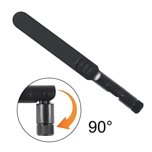 AEDIKO 5pcs Dual Band WiFi Antennas 8dBi Gain | RP-SMA Male Connector thumbnail 3