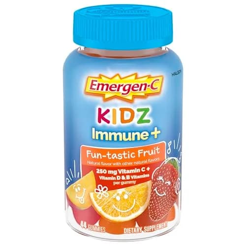 Emergen-C Kidz Vitamin C 250mg Gummies | Immune Support & Energy for Kids (44 Gummies) thumbnail 1