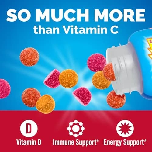 Emergen-C Kidz Vitamin C 250mg Gummies | Immune Support & Energy for Kids (44 Gummies) thumbnail 2