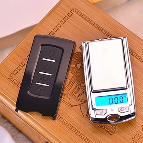 YOVECATHOU Mini Car Key LCD Digital Balance 0.01g-200g | Precise Jewelry & Food Scale thumbnail 5