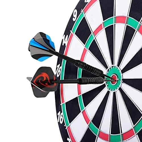 Accmor 12 Pack Steel Tip Darts Set, 24 Grams Professional Metal Darts with PVC Shafts & Flights thumbnail 5
