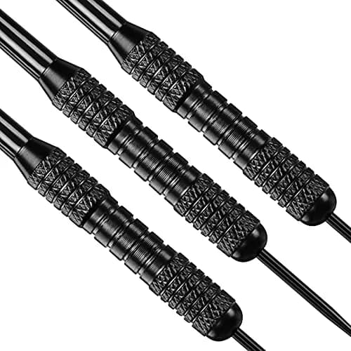 Accmor 12 Pack Steel Tip Darts Set, 24 Grams Professional Metal Darts with PVC Shafts & Flights thumbnail 7