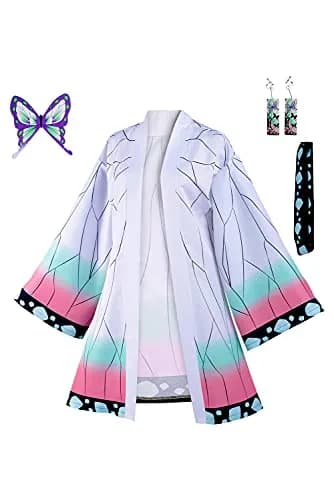 Haydory Adults Anime Cloak Cosplay Costume Kimono Cape Robe Halloween | Kimono-Style, Anime-Inspired, Kimono Cape, Small (en_US) thumbnail 1