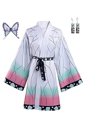 Haydory Adults Anime Cloak Cosplay Costume Kimono Cape Robe Halloween | Kimono-Style, Anime-Inspired, Kimono Cape, Small (en_US) thumbnail 3