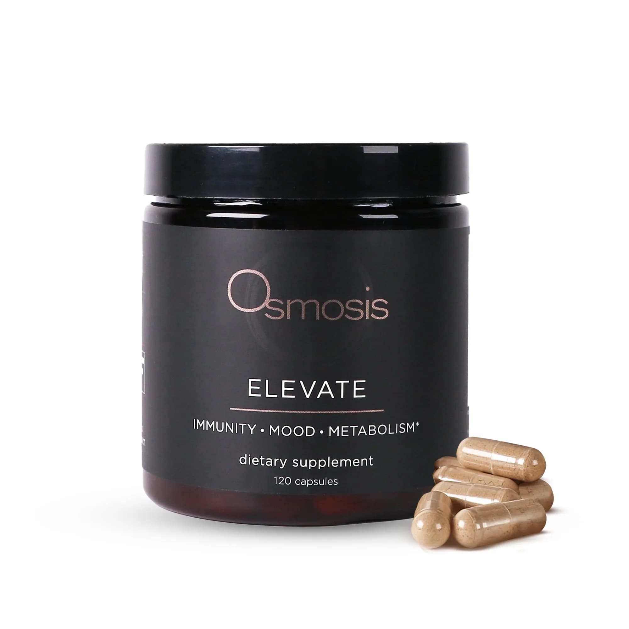 OSMOSIS Elevate ATP Support Supplement, Skin & Energy, 120 Count | Clinically Proven ATP Boost for Skin & Vitality - main product image