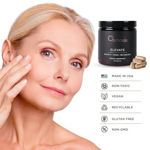 OSMOSIS Elevate ATP Support Supplement, Skin & Energy, 120 Count | Clinically Proven ATP Boost for Skin & Vitality thumbnail 5