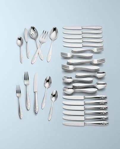 Lenox Butterfly Meadow 65-Piece Flatware Set for 12 | Durable 18/10 Stainless Steel, Dishwasher Safe thumbnail 5