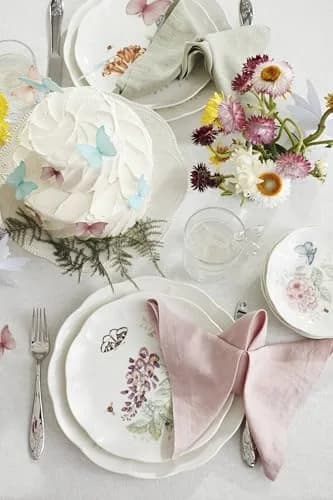 Lenox Butterfly Meadow 65-Piece Flatware Set for 12 | Durable 18/10 Stainless Steel, Dishwasher Safe thumbnail 8