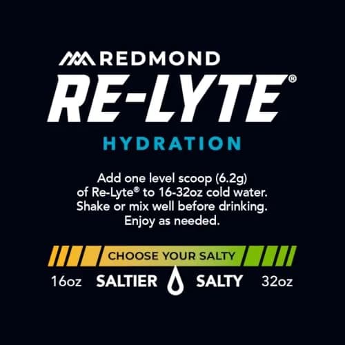 REDMOND Re-Lyte Sugar Free Electrolyte Powder Drink Mix Mango 13.19oz (374g) | Hydration Support thumbnail 8