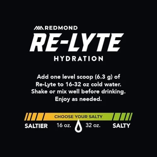 REDMOND Re-Lyte Sugar Free Electrolyte Powder Mix Strawberry Lemonade 60 Servings | Hydration with 60+ Trace Minerals thumbnail 6