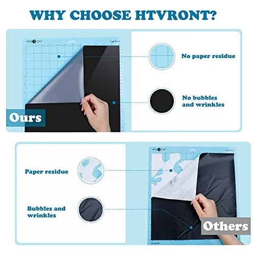 HTVRONT Permanent Vinyl Roll 12 Pack 12" x 5FT | Waterproof Craft & Sign Vinyl thumbnail 4