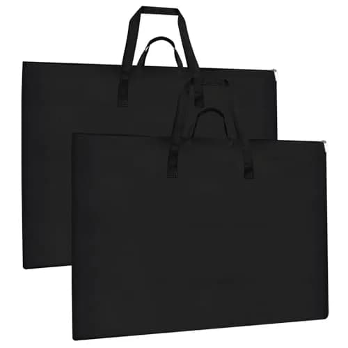 ZKOO 24 x 36 Inch Art Portfolio Bag 2-Pack | Waterproof Tote for Artwork & Posters thumbnail 1